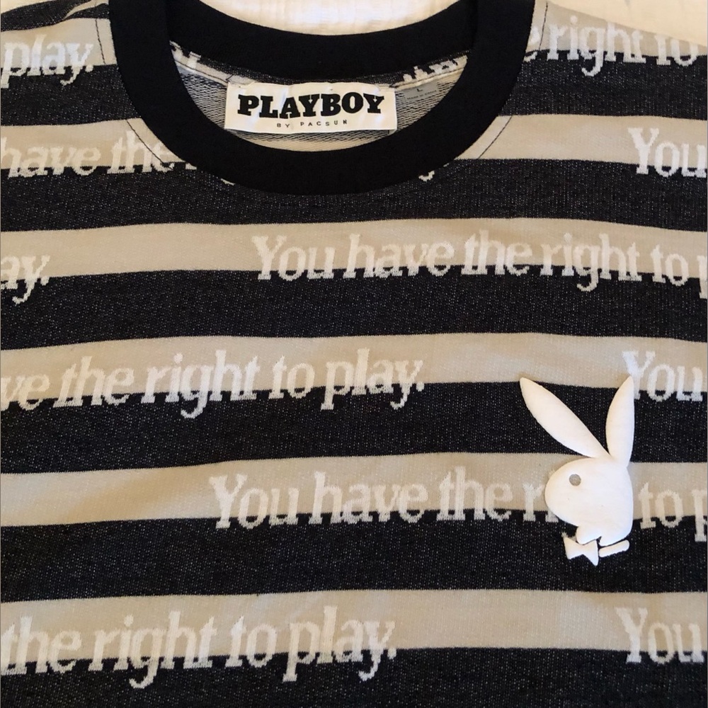 PLAYBOY Black and White Tee by PacSun